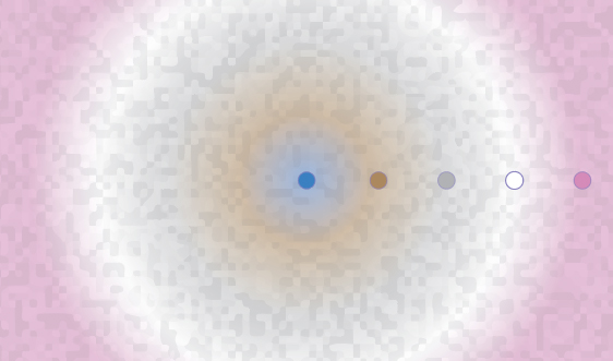 A graphic representation of the various 'colors' of noise